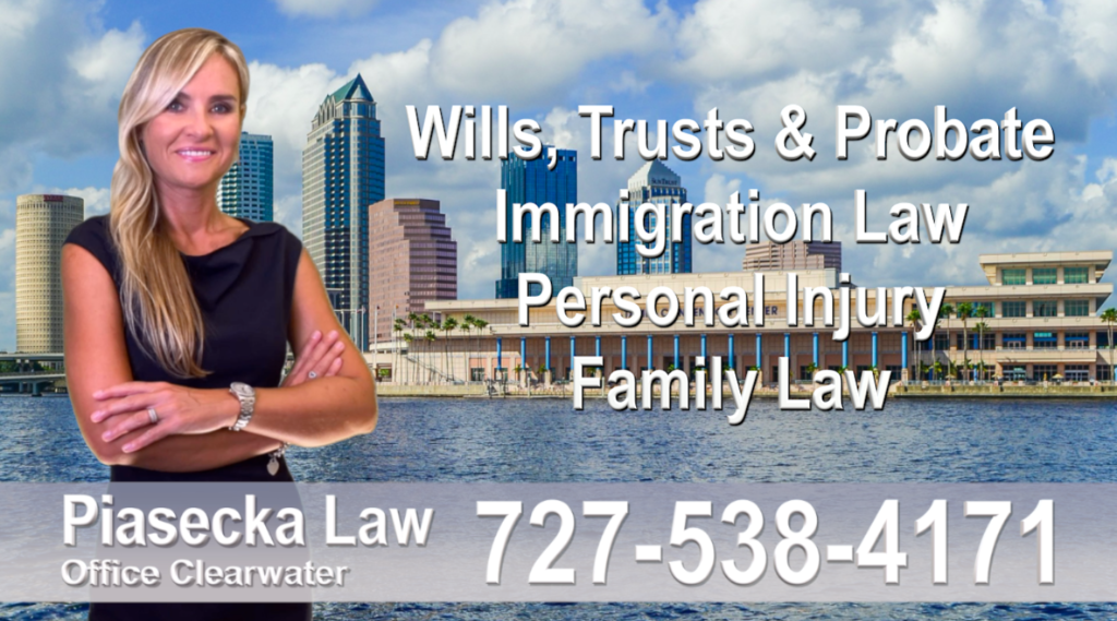 Tampa Bay Polish Attorney Lawyer in Florida Polish speaking Wills and Trusts Family Law, Auto Accidents, Personal Injury, Immigration - Green Card